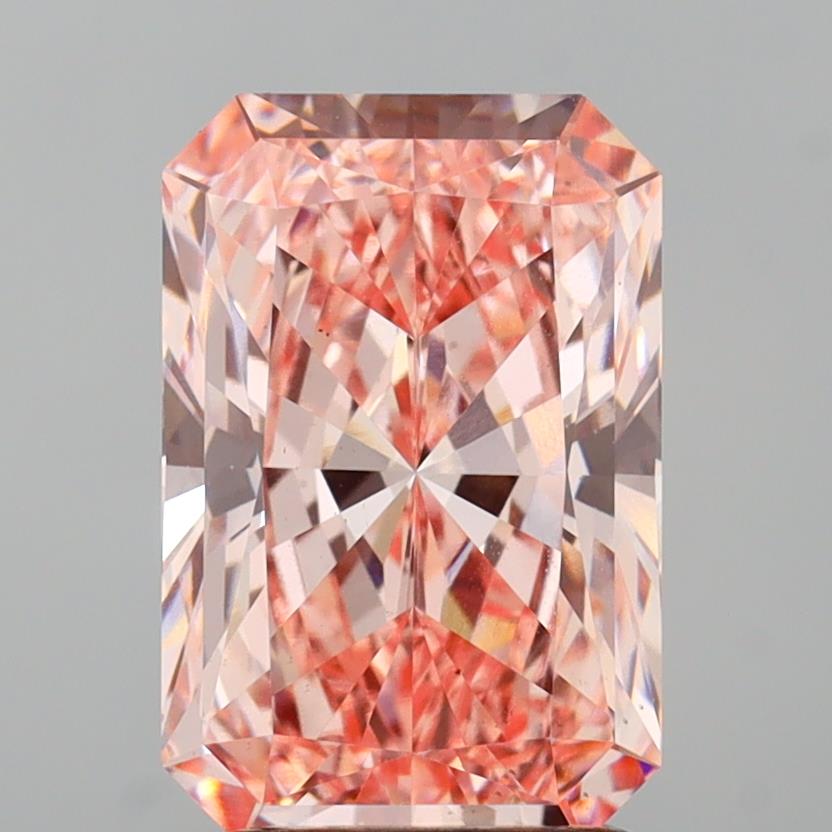 3.09 Carat Radiant Shaped, Ideal Cut, VS2 Clarity, IGI Certified Lab Grown Diamond