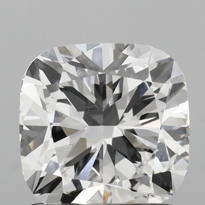 1.53 Carat Cushion Shaped, Excellent Cut, E Color, VS1 Clarity, IGI Certified Lab Grown Diamond