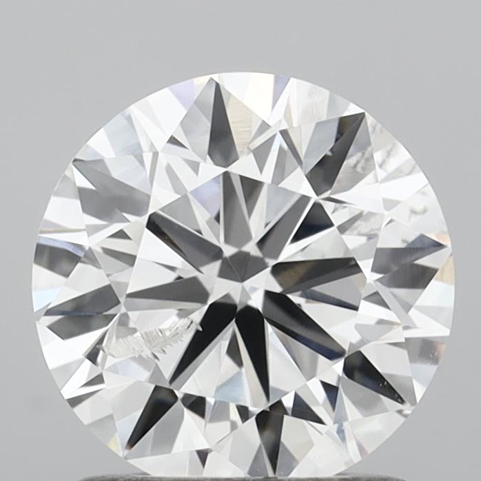 1.21 Carat Round Shaped, Ideal Cut, E Color, SI2 Clarity, IGI Certified Lab Grown Diamond