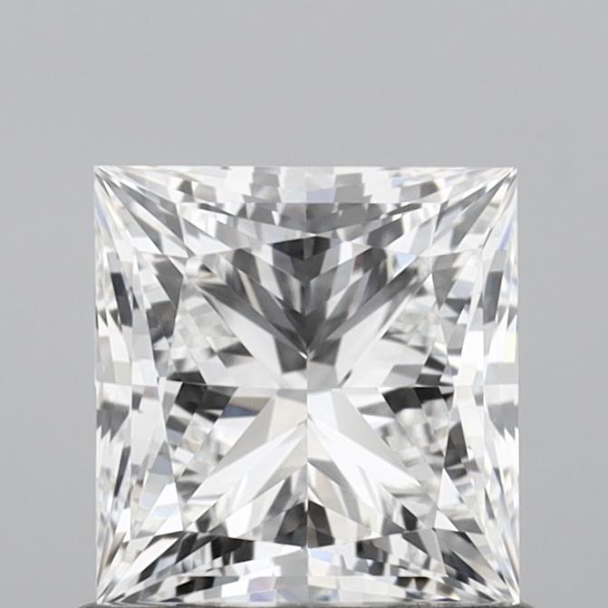 1.01 Carat Princess Shaped, Very Good Cut, E Color, VVS1 Clarity, IGI Certified Lab Grown Diamond