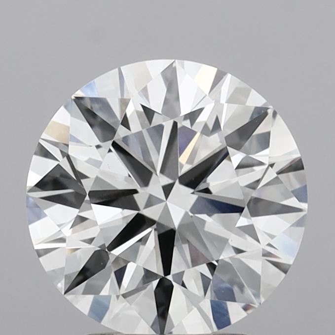 2.87 Carat Round Shaped, Ideal Cut, E Color, VVS2 Clarity, IGI Certified Lab Grown Diamond