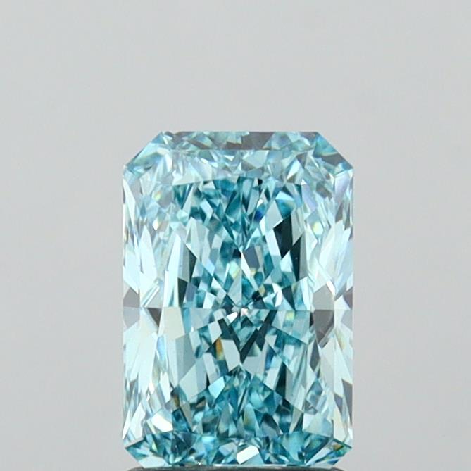 1.36 Carat Radiant Shaped, Ideal Cut, VS1 Clarity, IGI Certified Lab Grown Diamond