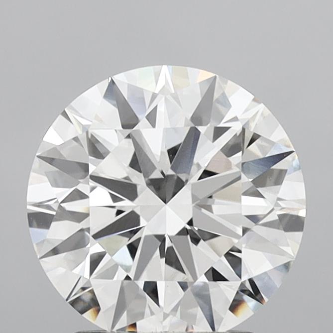 2.88 Carat Round Shaped, Ideal Cut, E Color, VVS2 Clarity, IGI Certified Lab Grown Diamond
