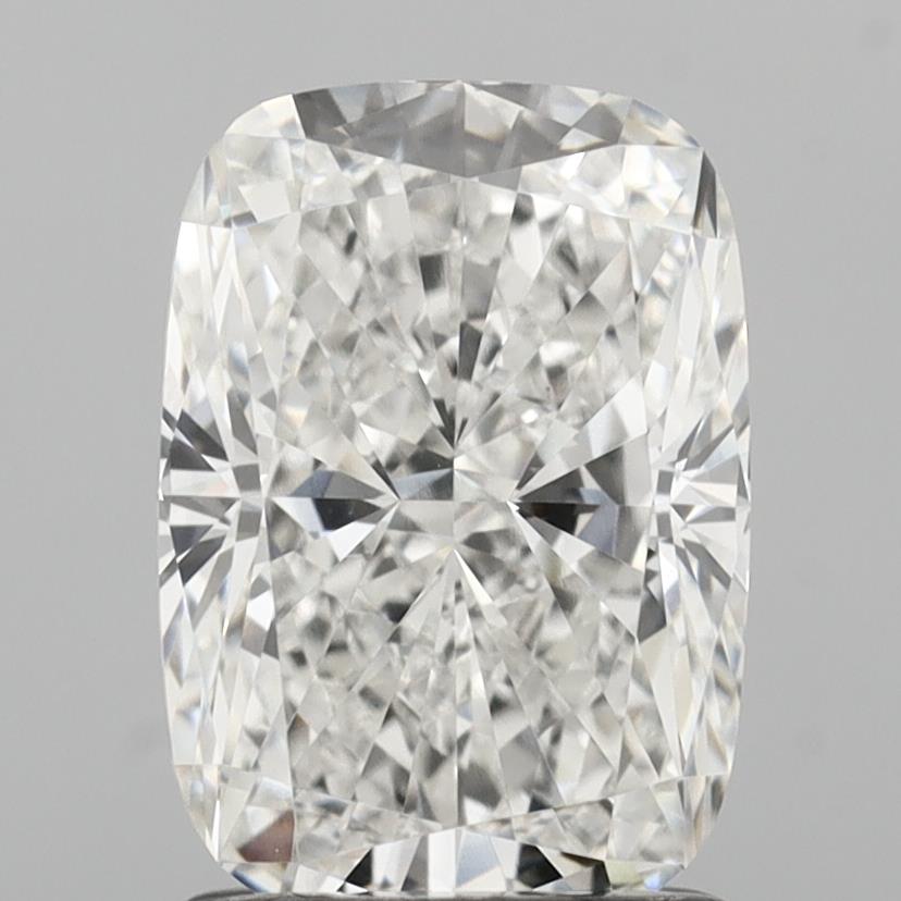 2.03 Carat Cushion Shaped, Ideal Cut, F Color, VS1 Clarity, IGI Certified Lab Grown Diamond
