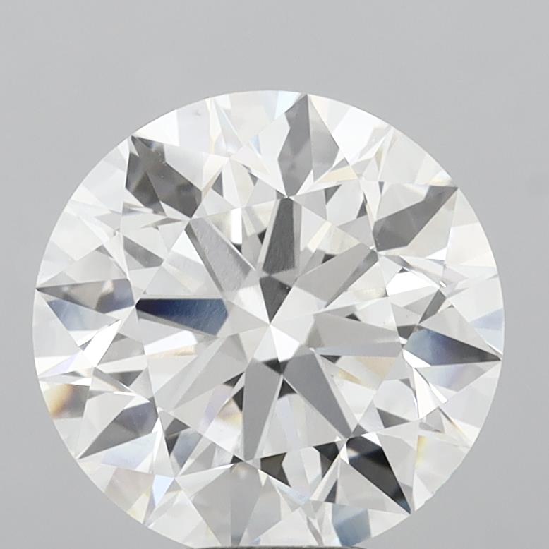 7.10 Carat Round Shaped, Ideal Cut, E Color, VVS2 Clarity, IGI Certified Lab Grown Diamond