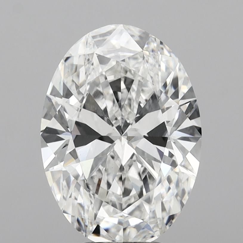4.88 Carat Oval Shaped, Ideal Cut, E Color, VVS2 Clarity, IGI Certified Lab Grown Diamond