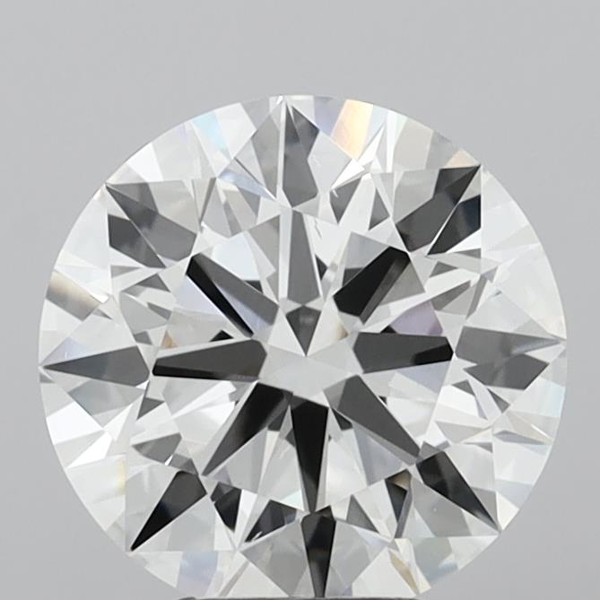4.64 Carat Round Shaped, Ideal Cut, F Color, VS2 Clarity, IGI Certified Lab Grown Diamond