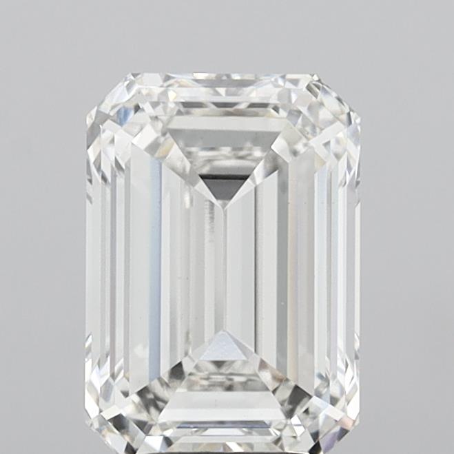 4.05 Carat Emerald Shaped, Ideal Cut, G Color, VS1 Clarity, IGI Certified Lab Grown Diamond