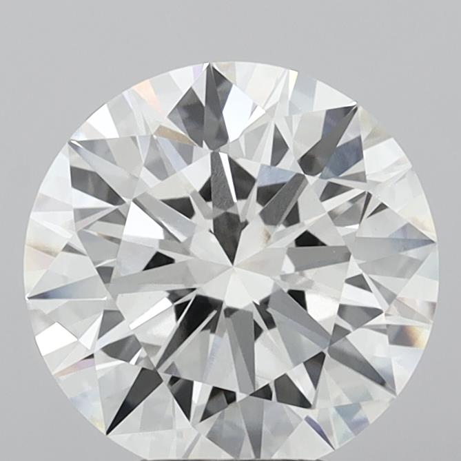 5.10 Carat Round Shaped, Ideal Cut, G Color, VVS2 Clarity, IGI Certified Lab Grown Diamond
