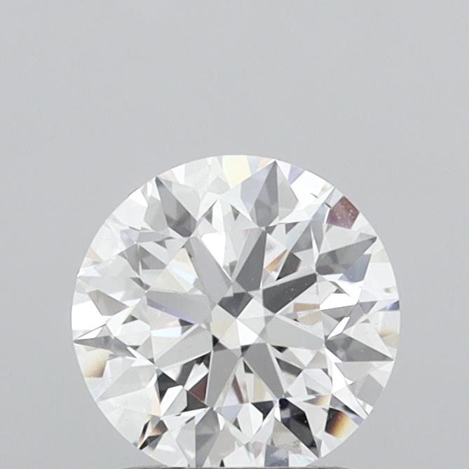 1.52 Carat Round Shaped, Excellent Cut, D Color, VS2 Clarity, IGI Certified Lab Grown Diamond