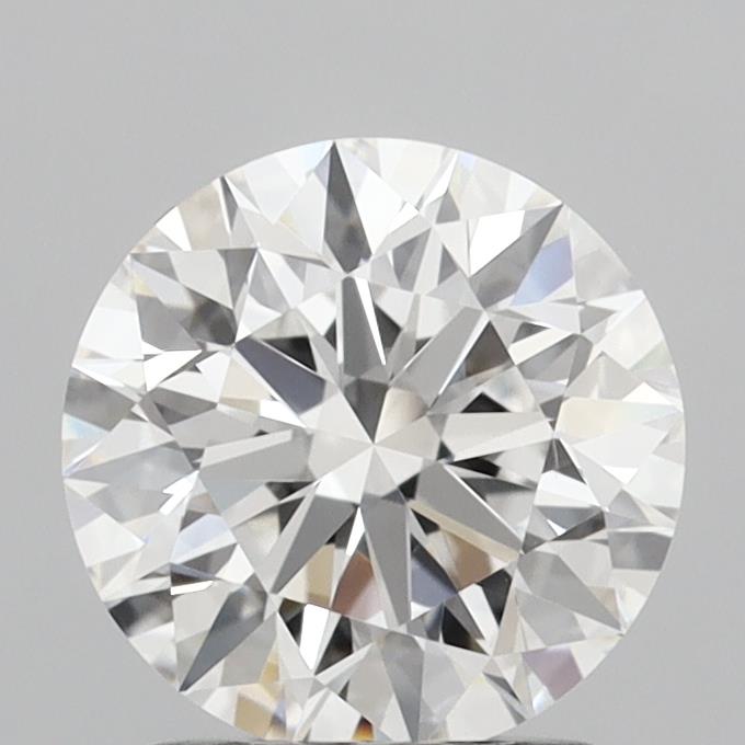 1.68 Carat Round Shaped, Excellent Cut, E Color, VS2 Clarity, IGI Certified Lab Grown Diamond