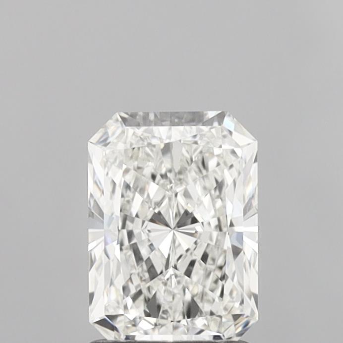 1.35 Carat Radiant Shaped, Ideal Cut, H Color, VS1 Clarity, IGI Certified Lab Grown Diamond
