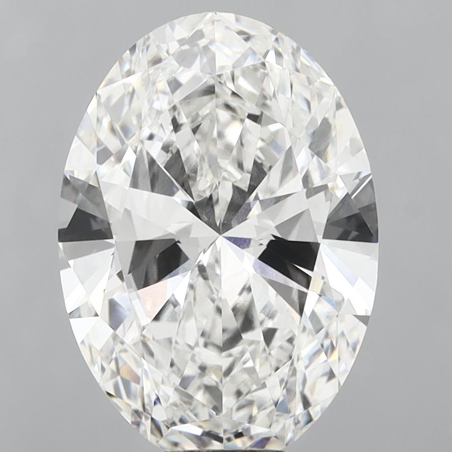 11.07 Carat Oval Shaped, Ideal Cut, E Color, VVS2 Clarity, IGI Certified Lab Grown Diamond