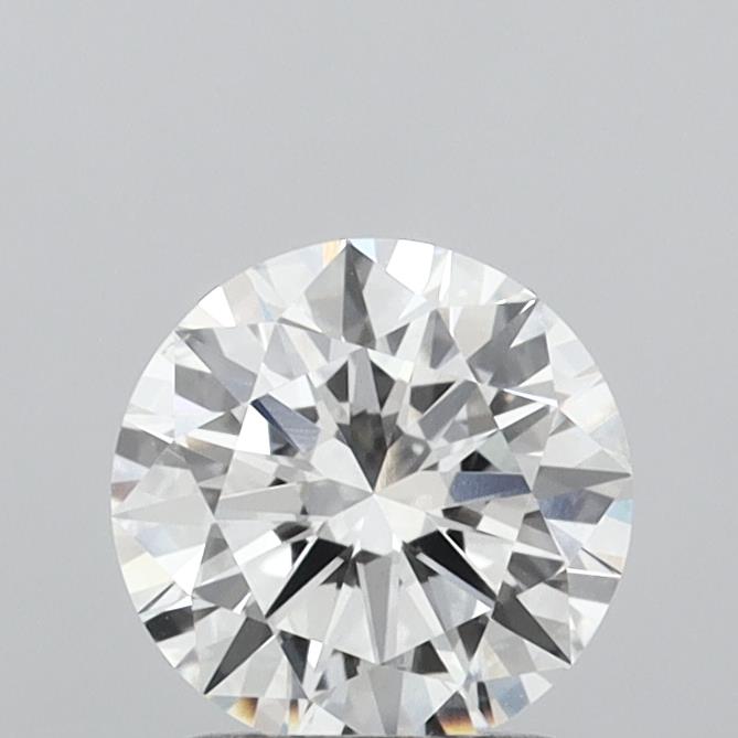 1.50 Carat Round Shaped, Excellent Cut, F Color, VVS2 Clarity, IGI Certified Lab Grown Diamond