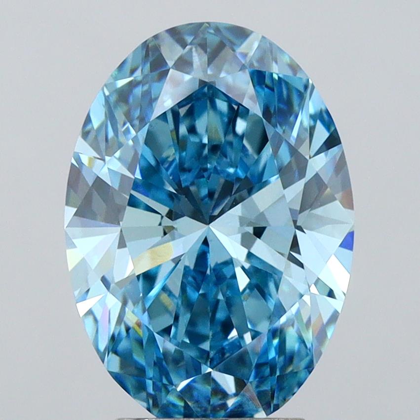 4.04 Carat Oval Shaped, Ideal Cut, VS1 Clarity, IGI Certified Lab Grown Diamond