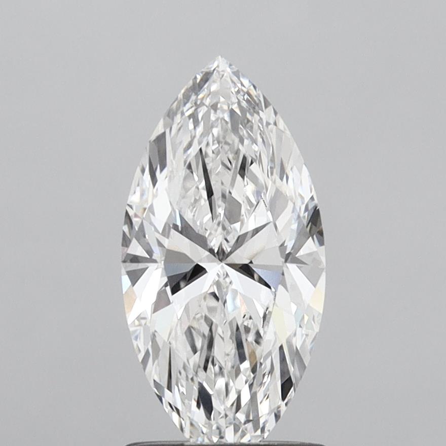 1.51 Carat Marquise Shaped, Ideal Cut, E Color, VVS2 Clarity, IGI Certified Lab Grown Diamond