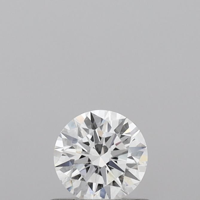 0.49 Carat Round Shaped, Ideal Cut, D Color, VVS2 Clarity, IGI Certified Lab Grown Diamond