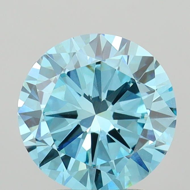 2.89 Carat Round Shaped, Very Good Cut, VS1 Clarity, IGI Certified Lab Grown Diamond