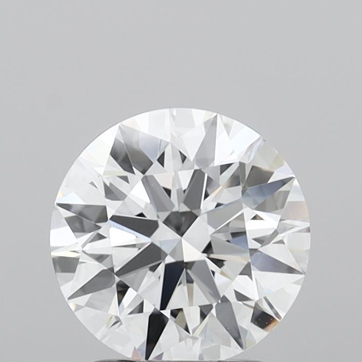 2.03 Carat Round Shaped, Ideal Cut, E Color, VS1 Clarity, IGI Certified Lab Grown Diamond