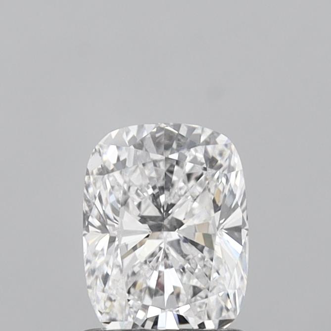1.01 Carat Cushion Shaped, Ideal Cut, D Color, VVS2 Clarity, IGI Certified Lab Grown Diamond