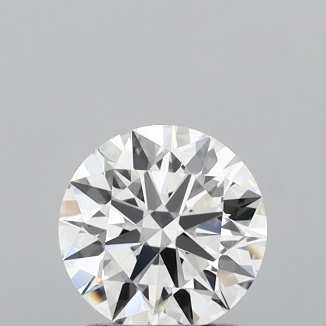 1.24 Carat Round Shaped, Ideal Cut, D Color, VS1 Clarity, IGI Certified Lab Grown Diamond