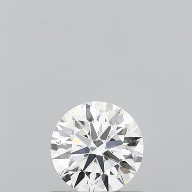 0.53 Carat Round Shaped, Ideal Cut, D Color, VVS2 Clarity, IGI Certified Lab Grown Diamond