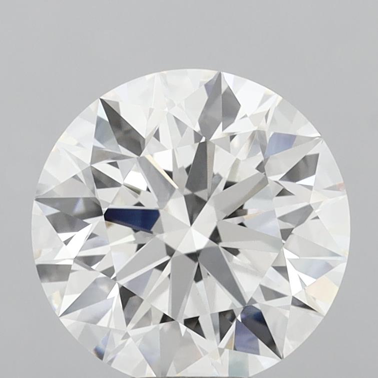 6.10 Carat Round Shaped, Ideal Cut, F Color, VVS2 Clarity, IGI Certified Lab Grown Diamond
