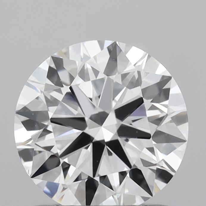 1.01 Carat Round Shaped, Ideal Cut, D Color, VVS2 Clarity, IGI Certified Lab Grown Diamond