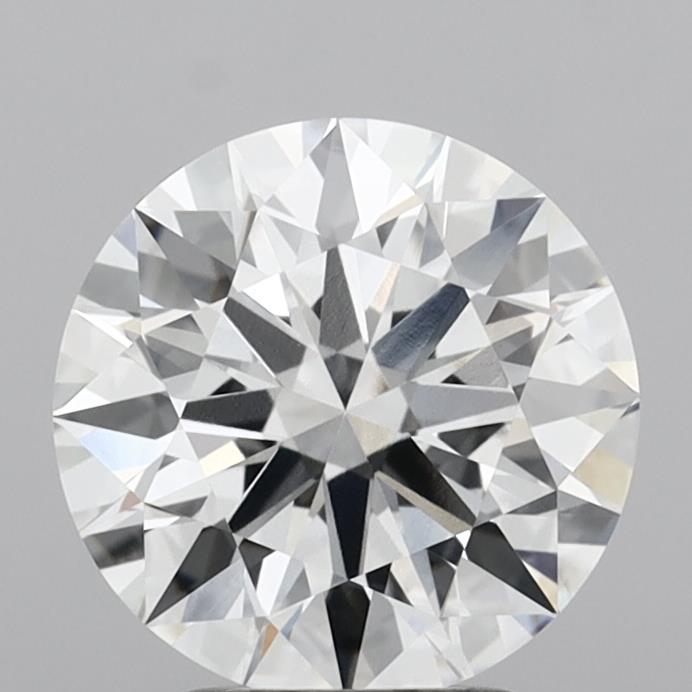 3.09 Carat Round Shaped, Ideal Cut, E Color, VVS2 Clarity, IGI Certified Lab Grown Diamond