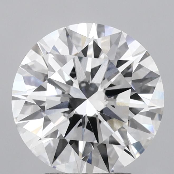 2.73 Carat Round Shaped, Ideal Cut, E Color, VVS2 Clarity, IGI Certified Lab Grown Diamond