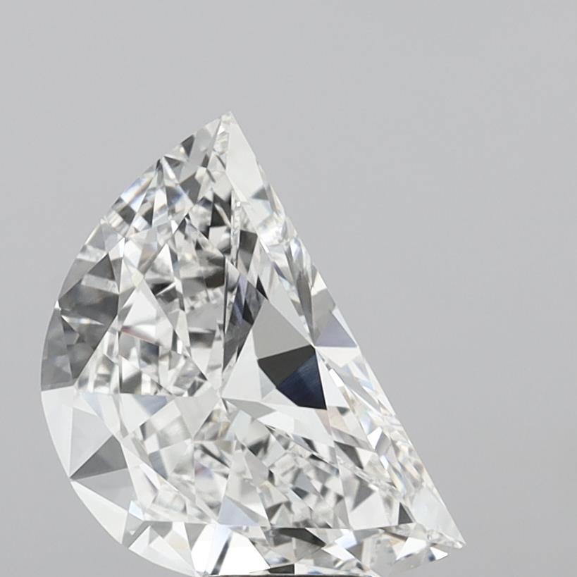 5.08 Carat Half Moon Shaped, Very Good Cut, E Color, VVS2 Clarity, IGI Certified Lab Grown Diamond