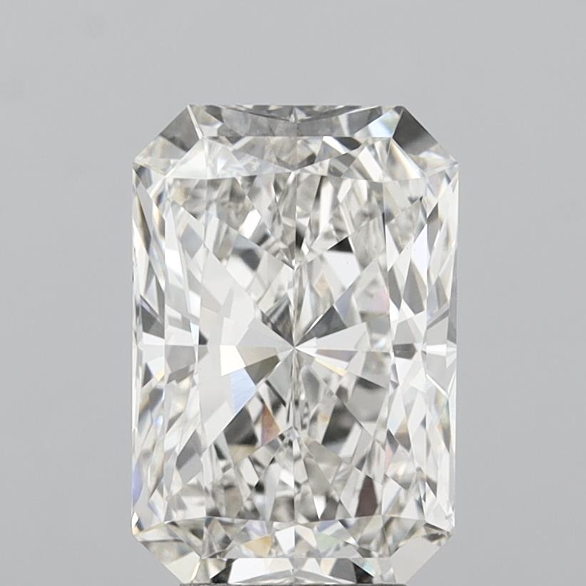 5.05 Carat Radiant Shaped, Excellent Cut, G Color, VS1 Clarity, IGI Certified Lab Grown Diamond