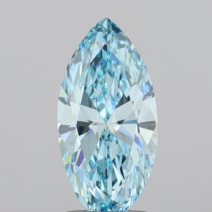1.42 Carat Marquise Shaped, Ideal Cut, VVS2 Clarity, IGI Certified Lab Grown Diamond