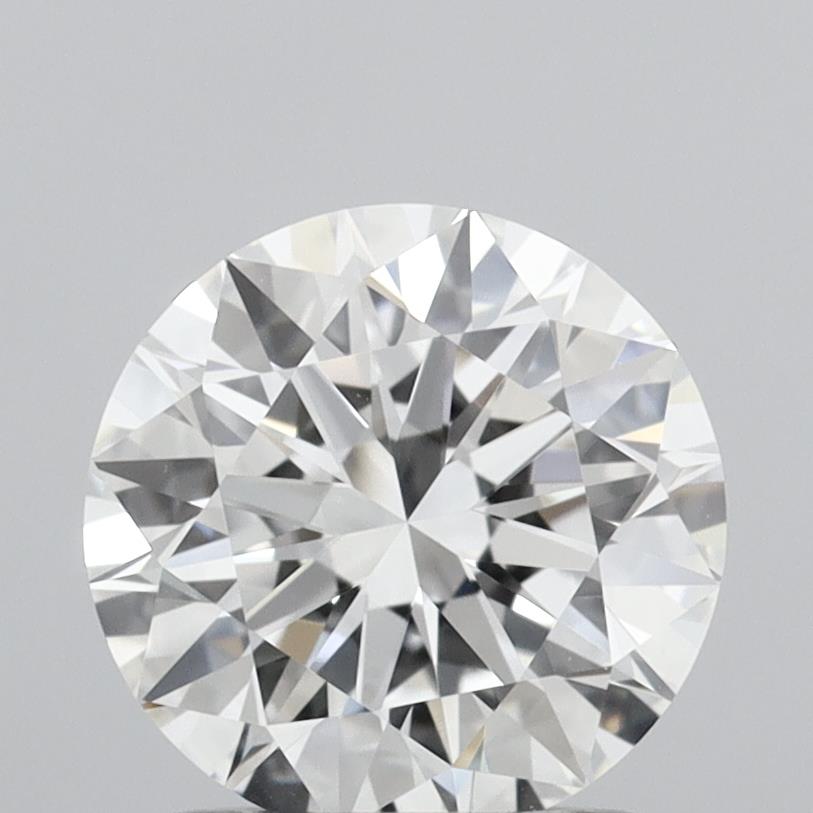 1.28 Carat Round Shaped, Ideal Cut, F Color, VVS2 Clarity, IGI Certified Lab Grown Diamond