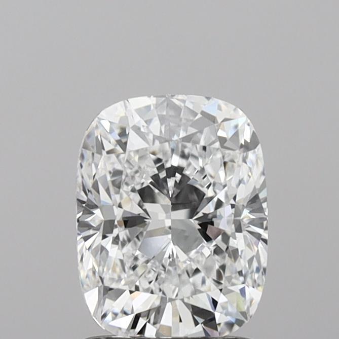 1.54 Carat Cushion Shaped, Ideal Cut, D Color, VVS1 Clarity, IGI Certified Lab Grown Diamond