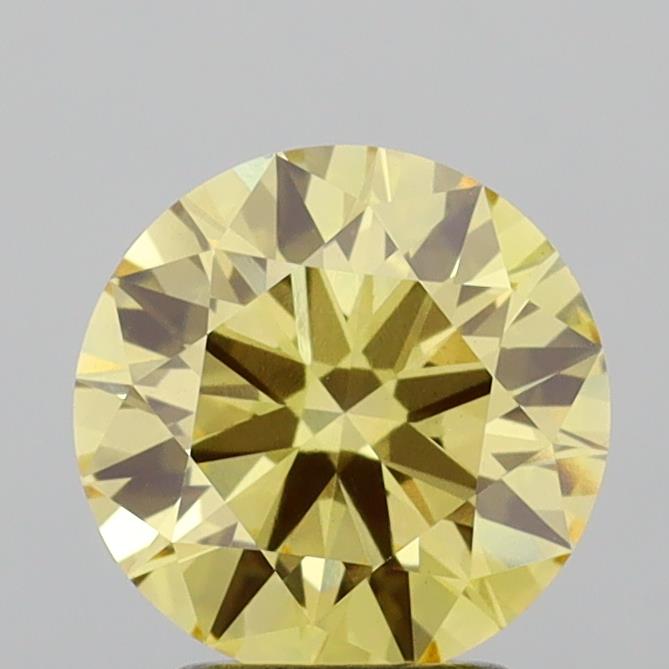 2.35 Carat Round Shaped, Ideal Cut, VS1 Clarity, IGI Certified Lab Grown Diamond