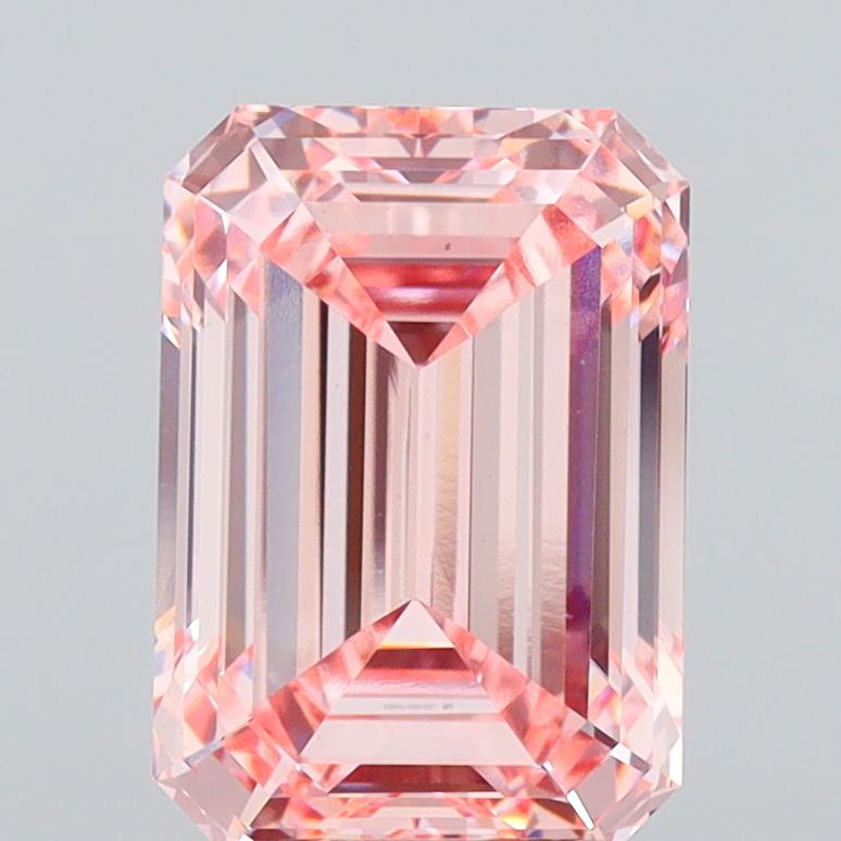 4.04 Carat Emerald Shaped, Ideal Cut, VS1 Clarity, IGI Certified Lab Grown Diamond