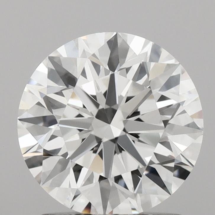 1.45 Carat Round Shaped, Excellent Cut, D Color, VVS2 Clarity, IGI Certified Lab Grown Diamond
