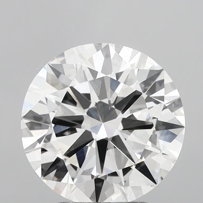 2.90 Carat Round Shaped, Excellent Cut, E Color, VVS2 Clarity, IGI Certified Lab Grown Diamond