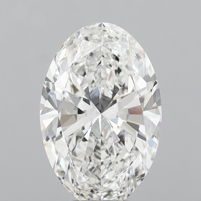 4.01 Carat Oval Shaped, Very Good Cut, F Color, VVS1 Clarity, IGI Certified Lab Grown Diamond