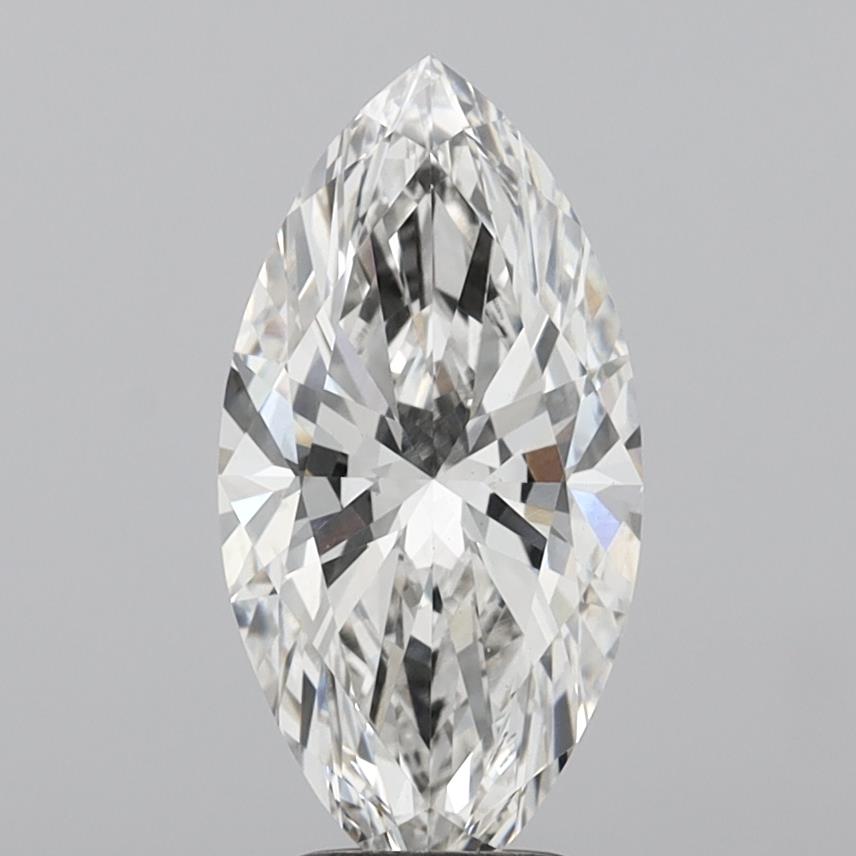 3.55 Carat Marquise Shaped, Ideal Cut, G Color, VS1 Clarity, IGI Certified Lab Grown Diamond
