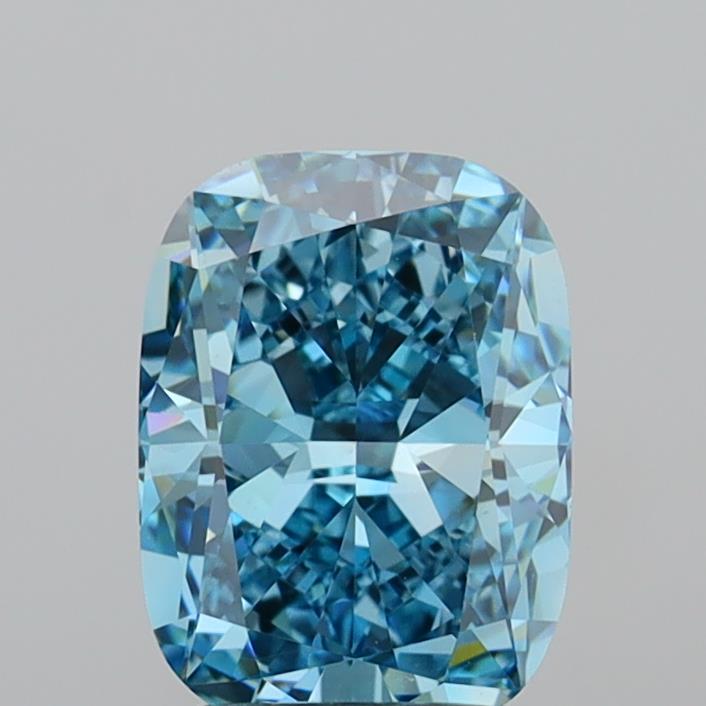 2.30 Carat Cushion Shaped, Ideal Cut, VVS2 Clarity, IGI Certified Lab Grown Diamond
