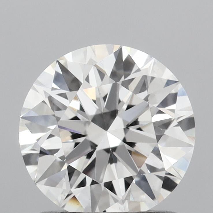 1.06 Carat Round Shaped, Ideal Cut, E Color, VS2 Clarity, IGI Certified Lab Grown Diamond