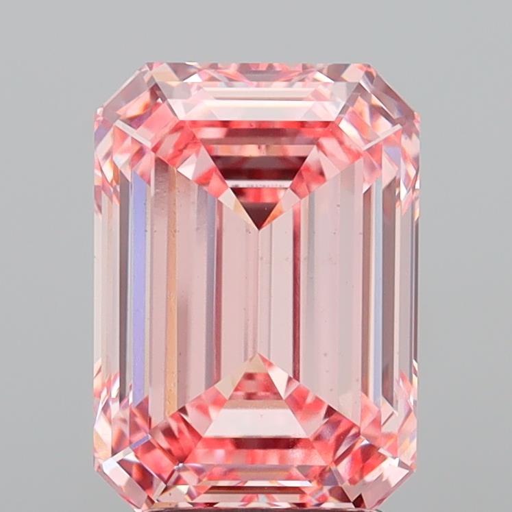 4.05 Carat Emerald Shaped, Ideal Cut, VS1 Clarity, IGI Certified Lab Grown Diamond