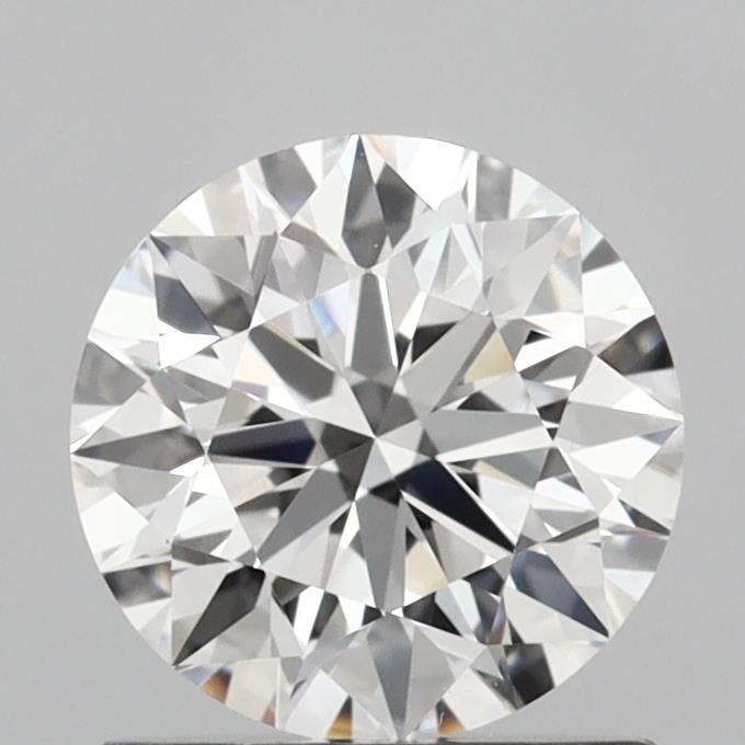 1.08 Carat Round Shaped, Ideal Cut, D Color, VVS2 Clarity, IGI Certified Lab Grown Diamond