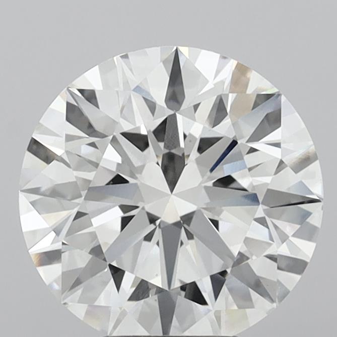 5.02 Carat Round Shaped, Ideal Cut, G Color, VS1 Clarity, IGI Certified Lab Grown Diamond