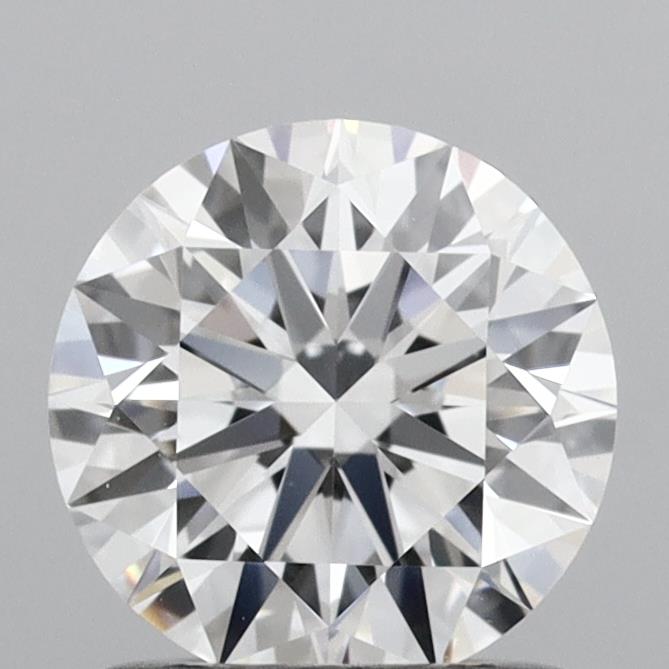 1.04 Carat Round Shaped, Ideal Cut, D Color, VVS2 Clarity, IGI Certified Lab Grown Diamond