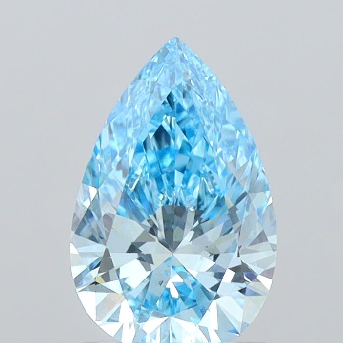 1.43 Carat Pear Shaped, Ideal Cut, VS1 Clarity, IGI Certified Lab Grown Diamond