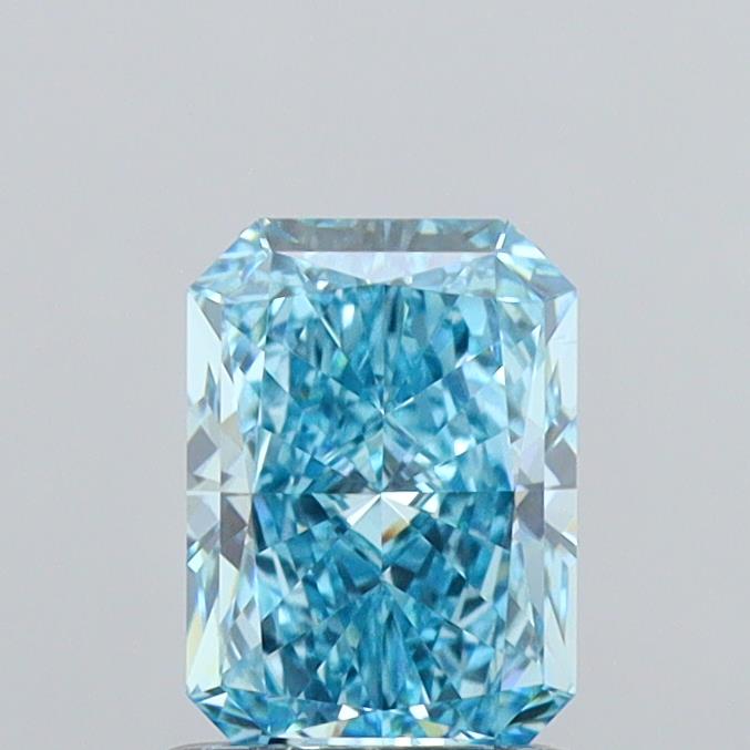 1.29 Carat Radiant Shaped, Ideal Cut, VVS2 Clarity, IGI Certified Lab Grown Diamond