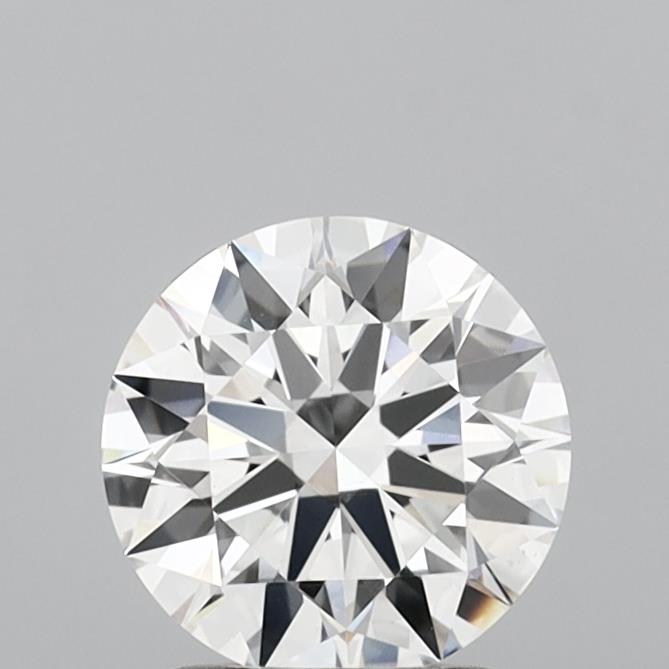1.59 Carat Round Shaped, Ideal Cut, F Color, VVS2 Clarity, IGI Certified Lab Grown Diamond